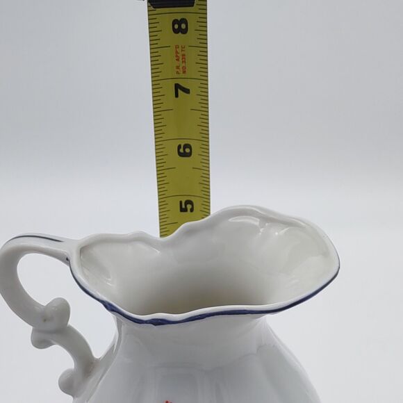 Lorrie Design Small Floral Pitcher and Bowl Japan - Picture 14 of 15